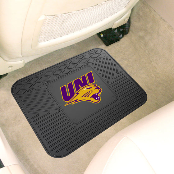 University of Northern Iowa Back Seat Car Utility Mat - 14in. x 17in.