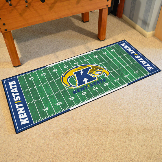 Kent State Golden Flashes Field Runner Mat - 30in. x 72in.