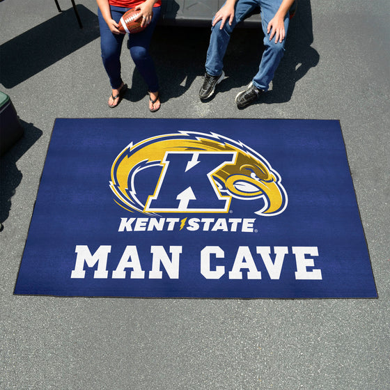 Kent State Golden Flashes Man Cave Ulti-Mat Rug - 5ft. x 8ft.