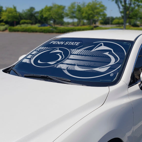 Penn State Nittany Lions Windshield Sun Shade