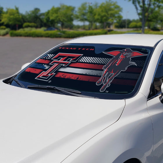 Texas Tech Red Raiders Windshield Sun Shade