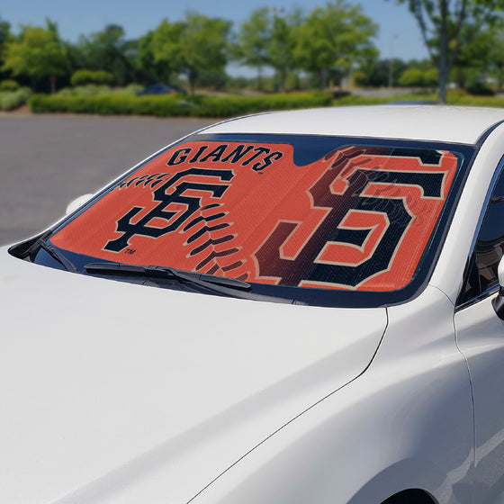 San Francisco Giants Windshield Sun Shade