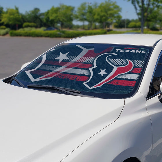 Houston Texans Windshield Sun Shade