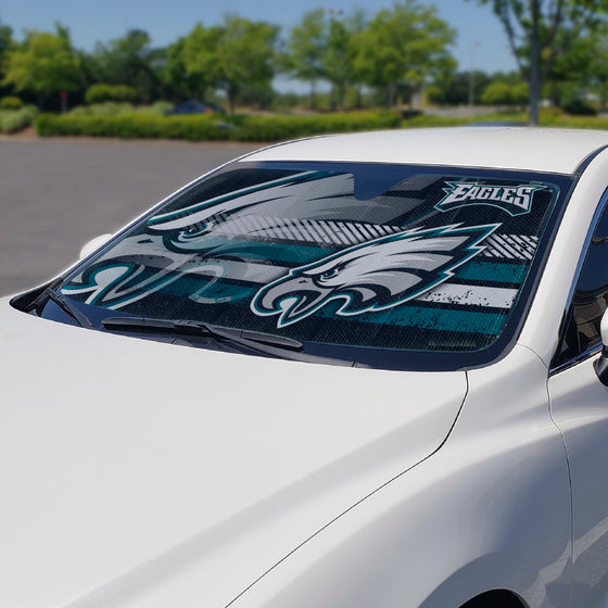 Philadelphia Eagles Windshield Sun Shade