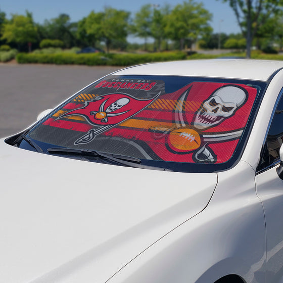 Tampa Bay Buccaneers Windshield Sun Shade