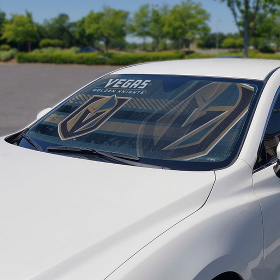 Vegas Golden Knights Windshield Sun Shade