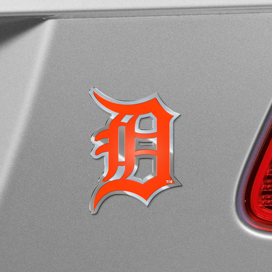 Detroit Tigers Heavy Duty Aluminum Embossed Color Emblem