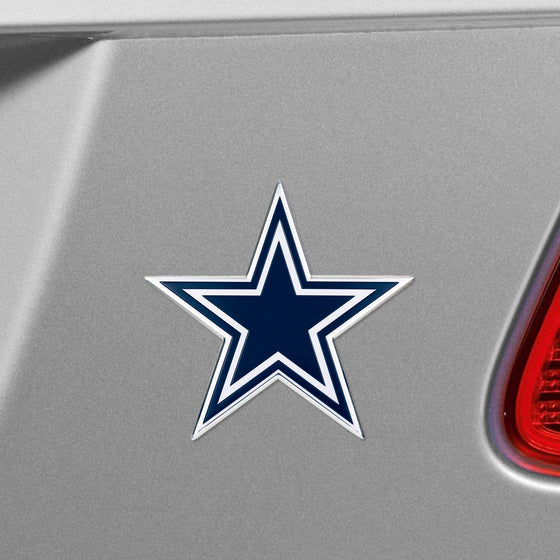 Dallas Cowboys Heavy Duty Aluminum Embossed Color Emblem