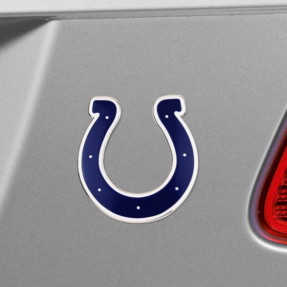 Indianapolis Colts Heavy Duty Aluminum Embossed Color Emblem