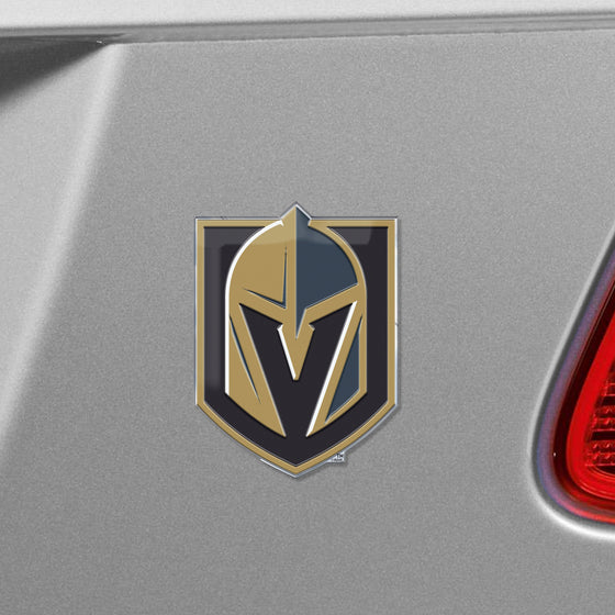Vegas Golden Knights Heavy Duty Aluminum Embossed Color Emblem