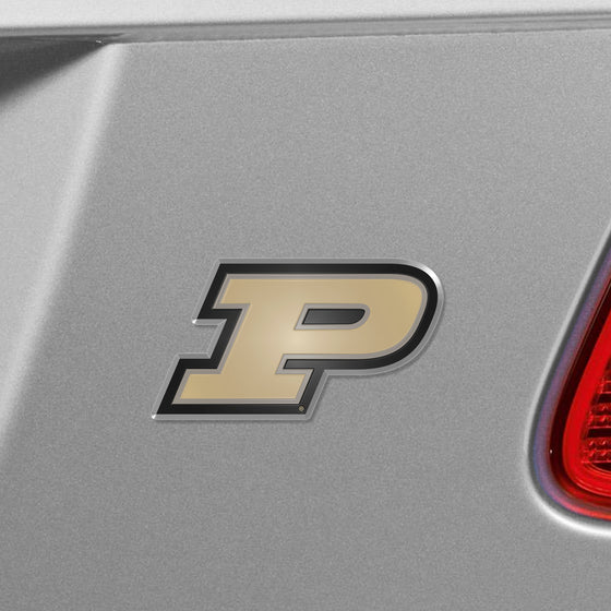 Purdue Boilermakers Heavy Duty Aluminum Embossed Color Emblem