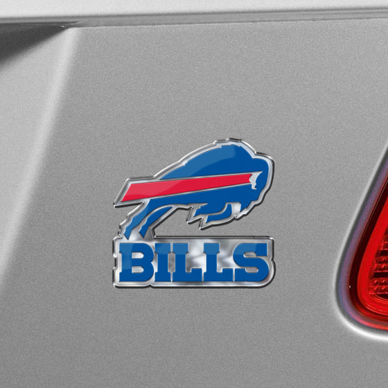 Buffalo Bills Heavy Duty Aluminum Embossed Color Emblem - Alternate
