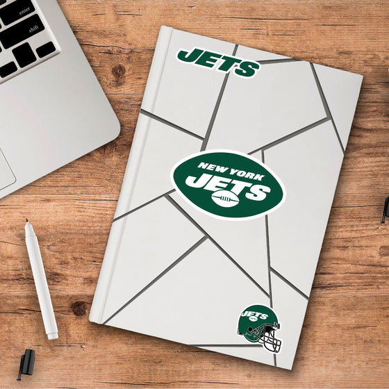 New York Jets 3 Piece Decal Sticker Set