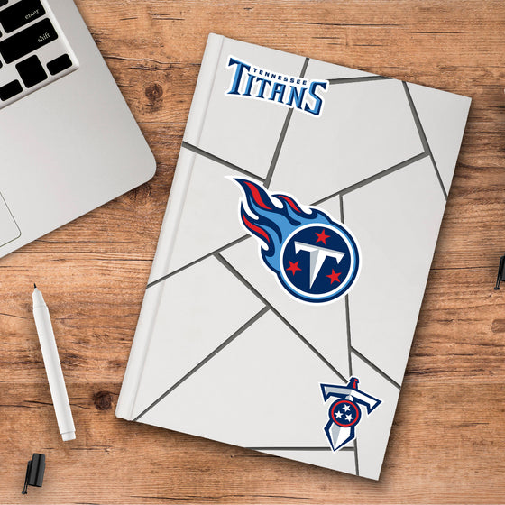 Tennessee Titans 3 Piece Decal Sticker Set