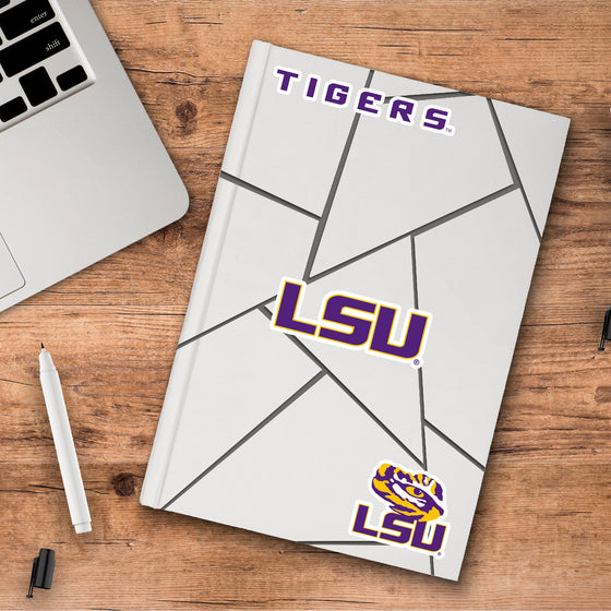 LSU Tigers 3 Piece Decal Sticker Set