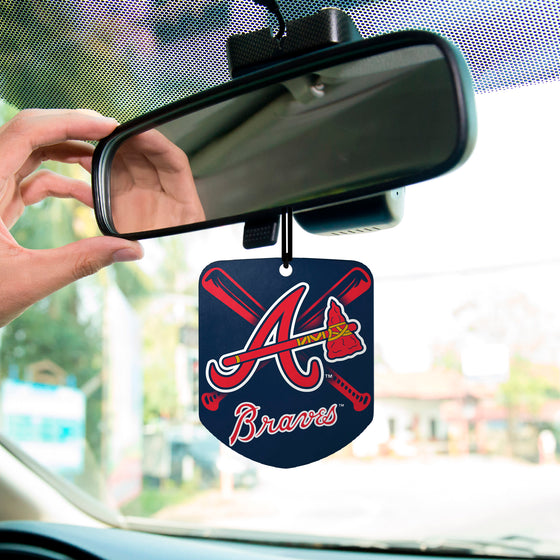 Atlanta Braves 2 Pack Air Freshener