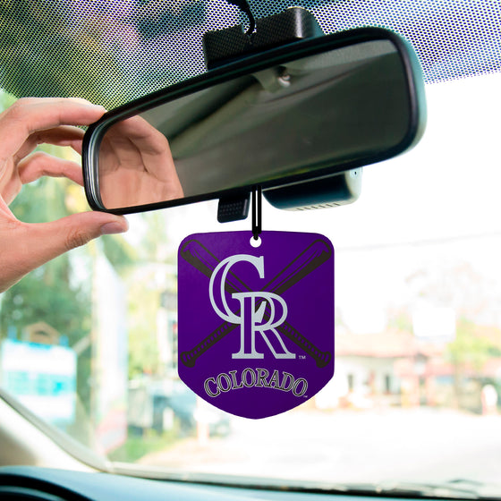 Colorado Rockies 2 Pack Air Freshener