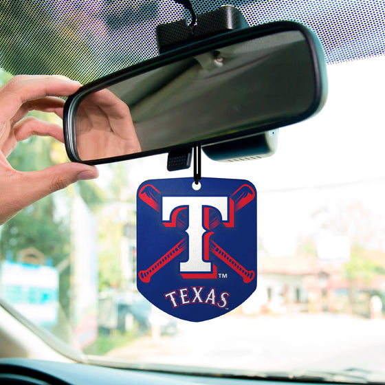 Texas Rangers 2 Pack Air Freshener