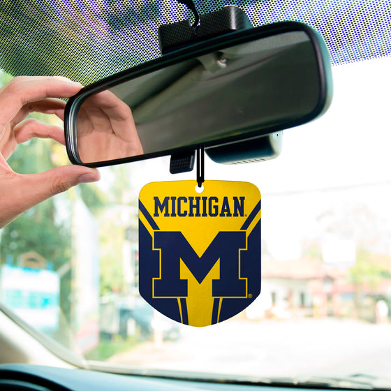 Michigan Wolverines 2 Pack Air Freshener