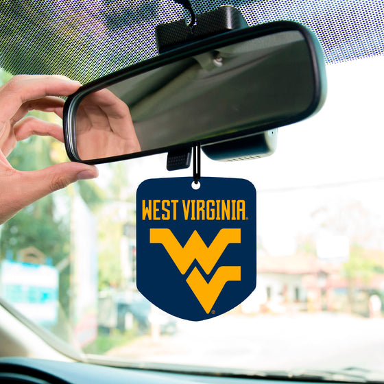 West Virginia Mountaineers 2 Pack Air Freshener