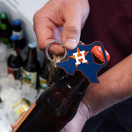 Houston Astros Keychain Bottle Opener