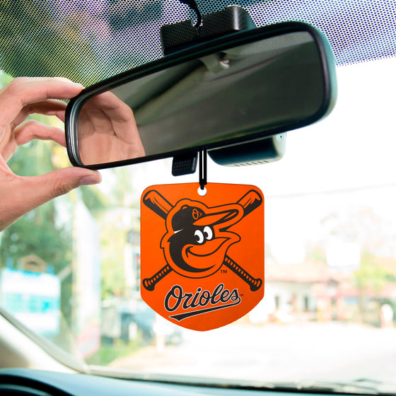 Baltimore Orioles 2 Pack Air Freshener