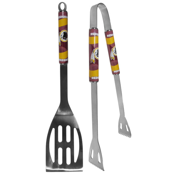 Washington Redskins 2 pc Steel BBQ Tool Set (SSKG) - 757 Sports Collectibles