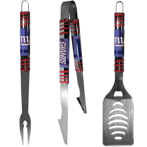 New York Giants 3 pc Tailgater BBQ Set (SSKG) - 757 Sports Collectibles