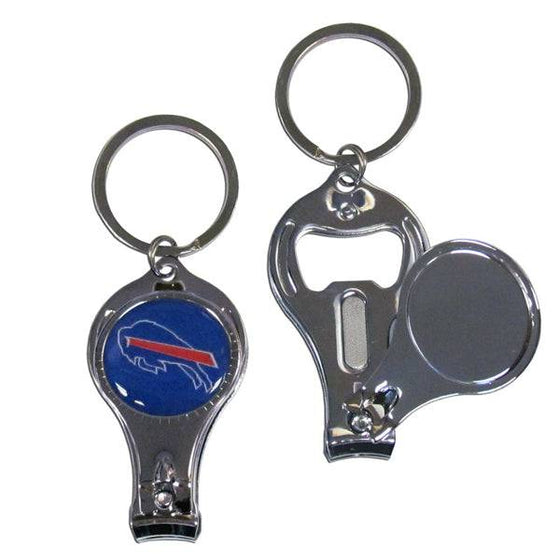 Buffalo Bills Nail Care/Bottle Opener Key Chain (SSKG) - 757 Sports Collectibles