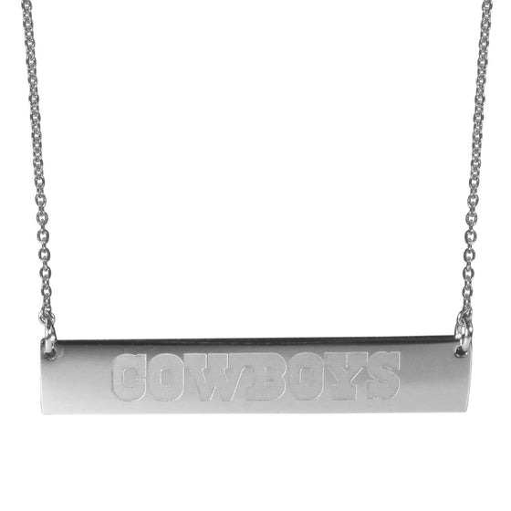 Dallas Cowboys Bar Necklace (SSKG) - 757 Sports Collectibles