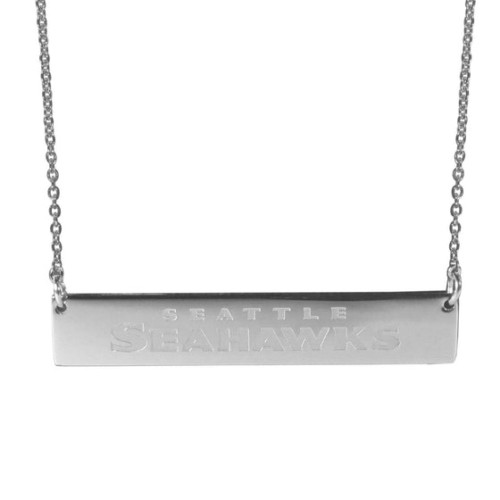 Seattle Seahawks Bar Necklace (SSKG) - 757 Sports Collectibles