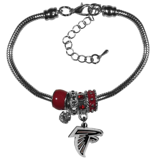 Atlanta Falcons Euro Bead Bracelet (SSKG) - 757 Sports Collectibles