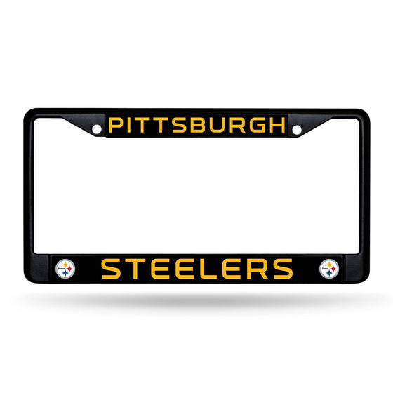 Pittsburgh STEELERS BLACK CHROME FRAME (Rico)