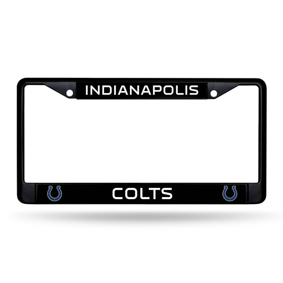 INDIANAPOLIS COLTS BLACK CHROME FRAME (Rico) - 757 Sports Collectibles