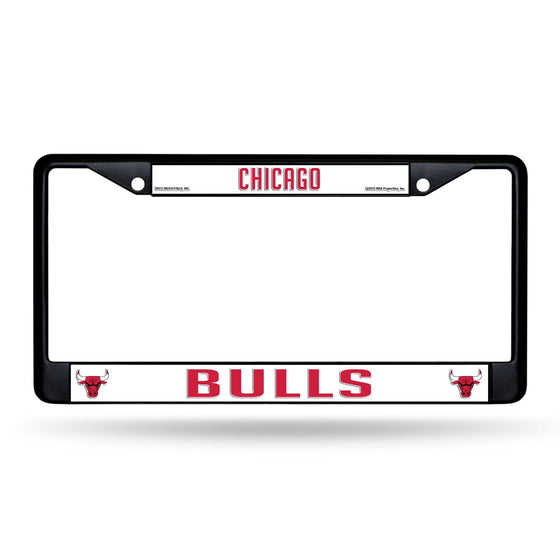 CHICAGO BULLS BLACK CHROME FRAME (Rico) - 757 Sports Collectibles