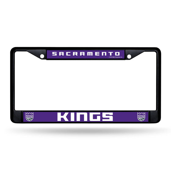 SACRAMENTO KINGS BLACK CHROME FRAME (Rico) - 757 Sports Collectibles