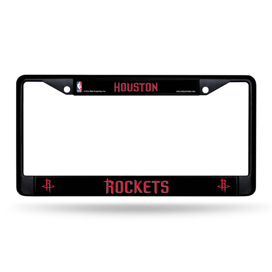 HOUSTON ROCKETS BLACK CHROME FRAME (Rico) - 757 Sports Collectibles