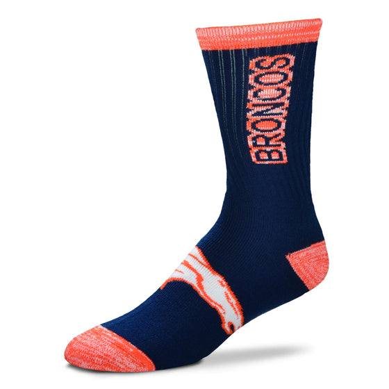 Denver Broncos - Crush - Royal - Large Sock