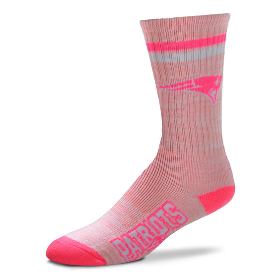 New England Patriots Pretty In Pink Socks - M