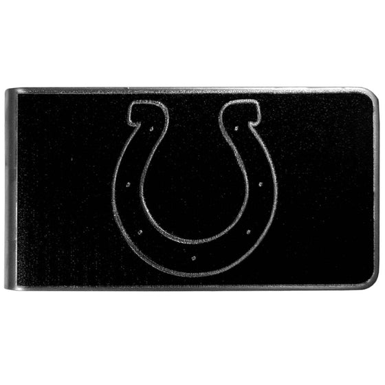 Indianapolis Colts Black and Steel Money Clip (SSKG) - 757 Sports Collectibles