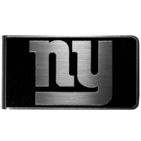 New York Giants Black and Steel Money Clip (SSKG) - 757 Sports Collectibles
