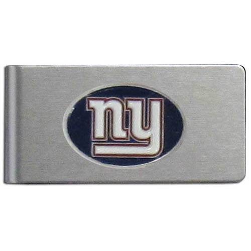 New York Giants Brushed Metal Money Clip (SSKG) - 757 Sports Collectibles