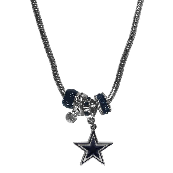 Dallas Cowboys Euro Bead Necklace (SSKG) - 757 Sports Collectibles