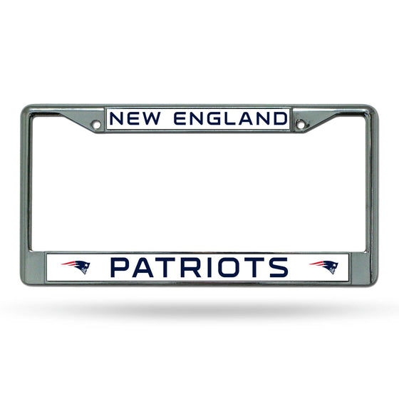 New England PATRIOTS CHROME FRAME (Rico) - 757 Sports Collectibles