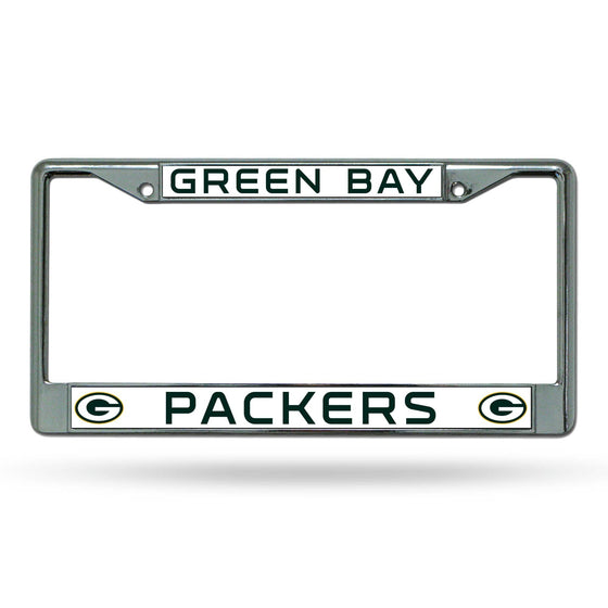 Green Bay PACKERS CHROME FRAME (Rico) - 757 Sports Collectibles