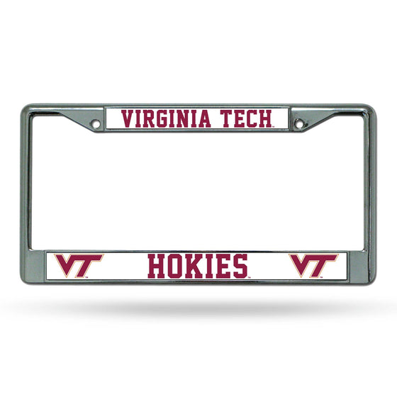 VIRGINIA TECH VT Hokies CHROME FRAME (Rico) - 757 Sports Collectibles