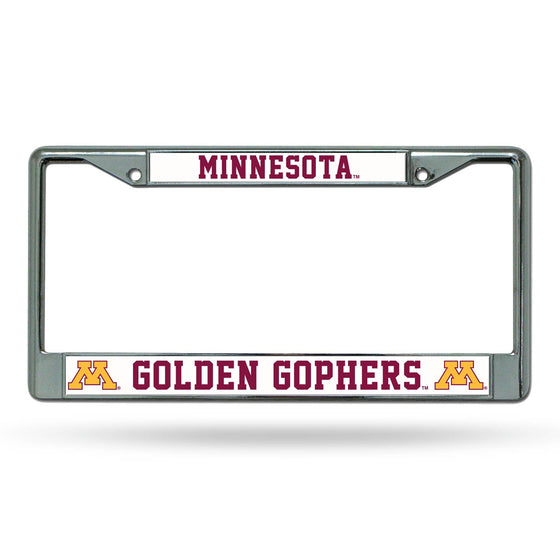 MINNESOTA GOLDEN GOPHERS CHROME FRAME (Rico) - 757 Sports Collectibles