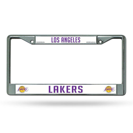 LOS ANGELES LAKERS CHROME FRAME (Rico) - 757 Sports Collectibles