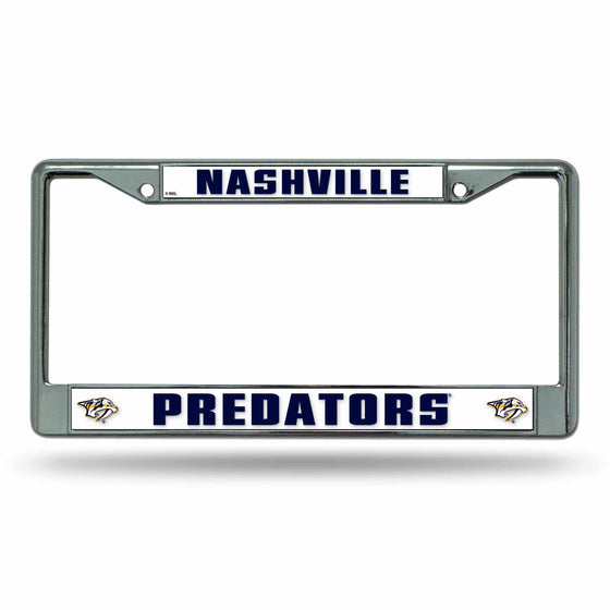 NASHVILLE PREDATORS CHROME FRAMES (Rico) - 757 Sports Collectibles