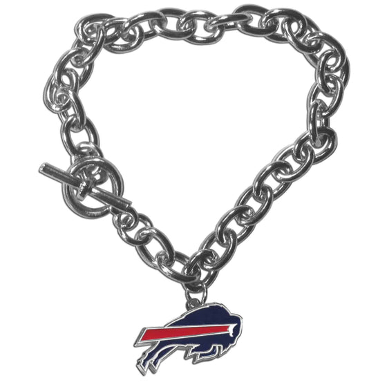 Buffalo Bills Charm Chain Bracelet (SSKG) - 757 Sports Collectibles